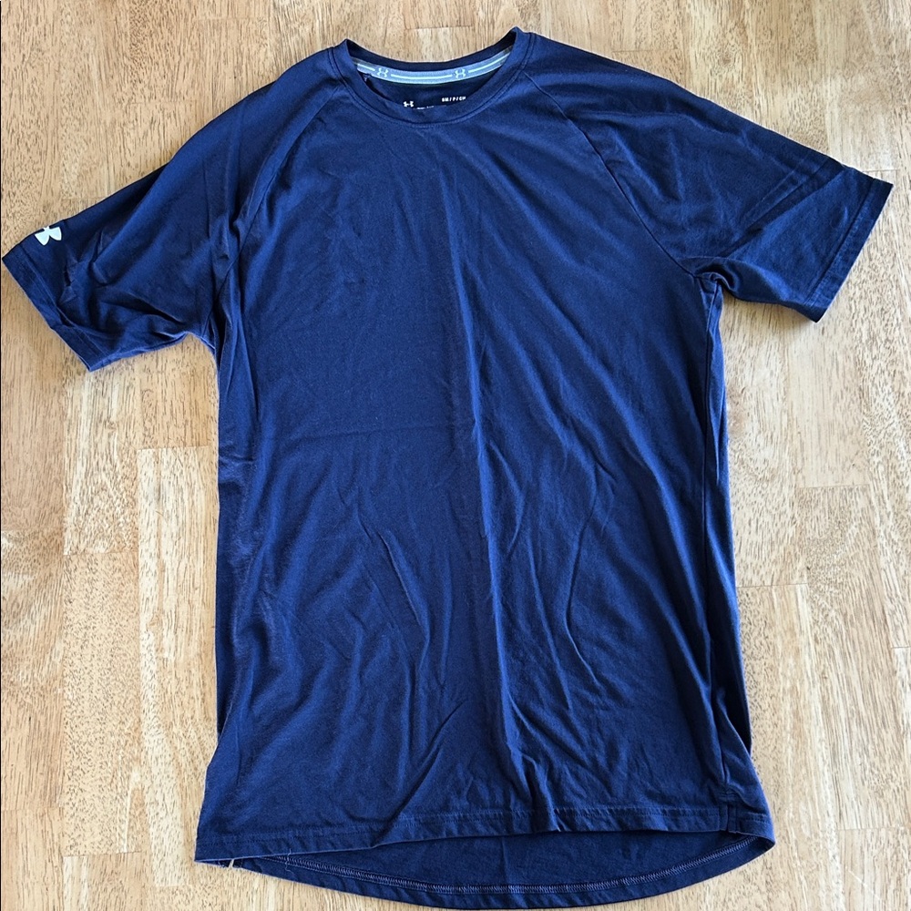 Under Armour Men's Dark Blue Short Sleeve Tee